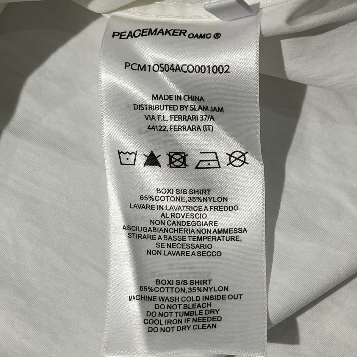 Boxi S S Shirt半袖シャツPCM1OS04ACO001002