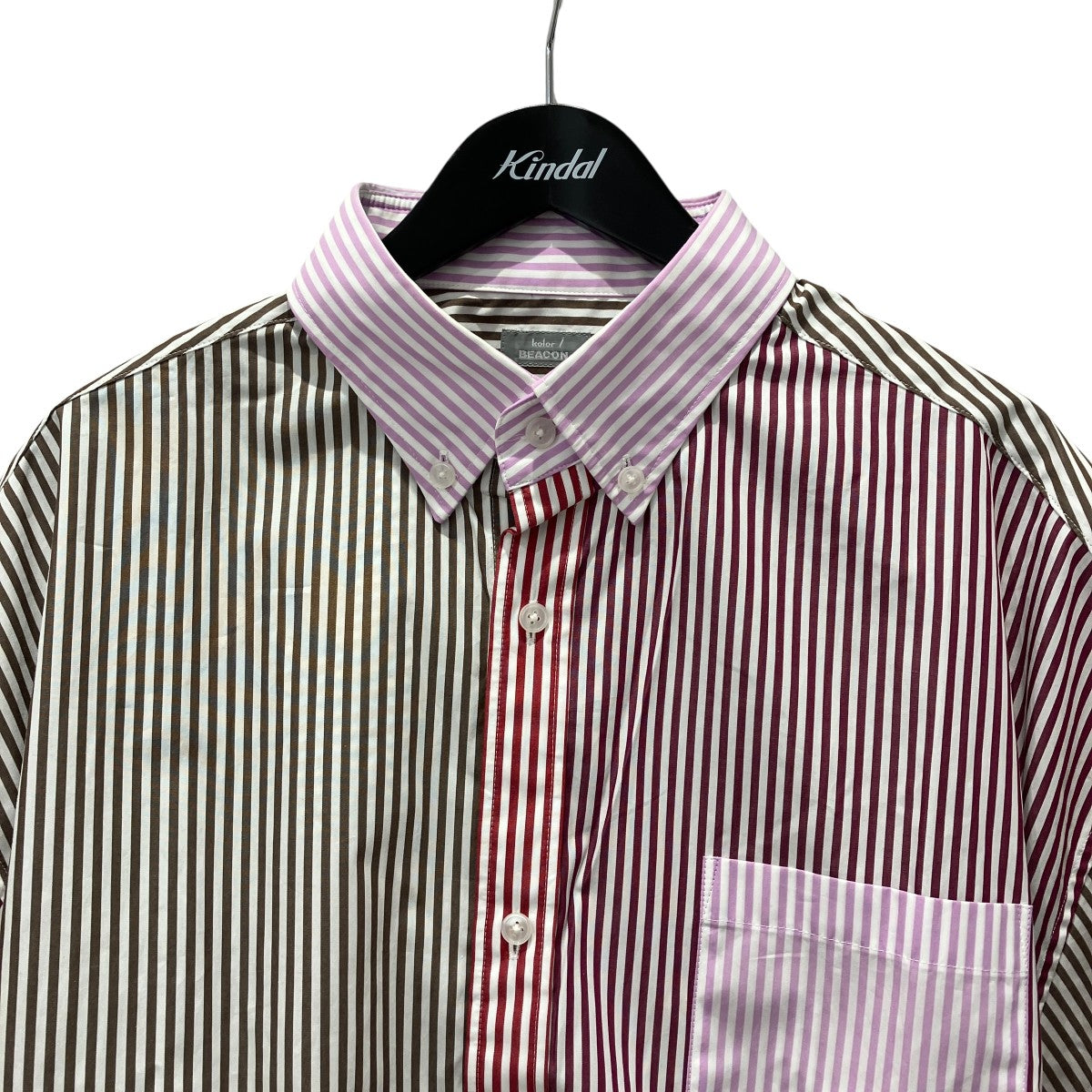 Cotton stripe shirt半袖シャツ24SBM-B01138