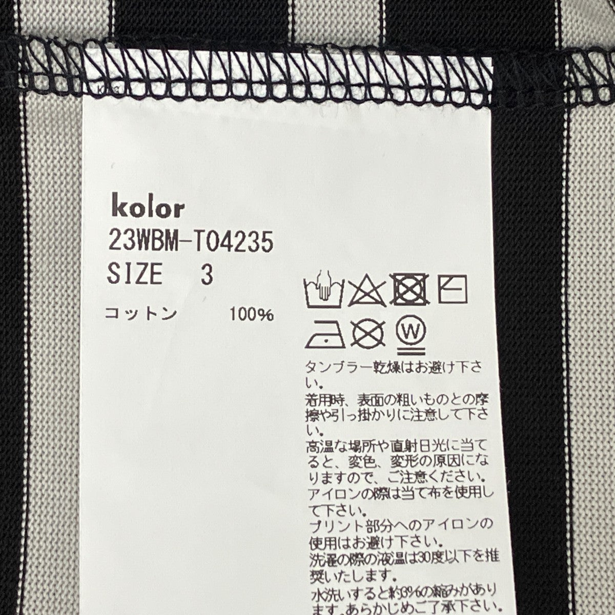 ボーダーハイネックTシャツ23WBM-T04235