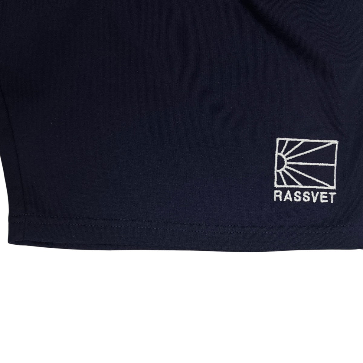 Blue Rassvet Logo ShortsハーフパンツPACC12P013-1