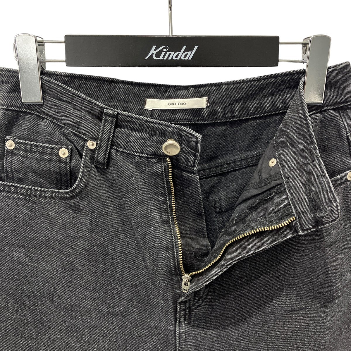 Pot Black Jeans Short verブラックデニム