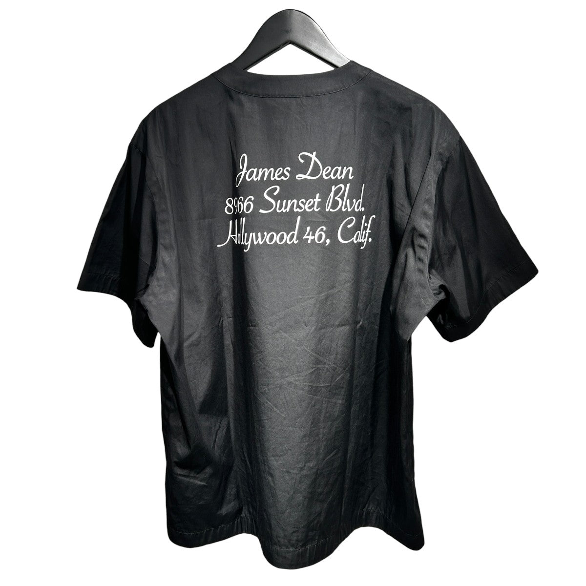 25SSJames Dean Cotton Poplin Shirt半袖カットソー25-03623M