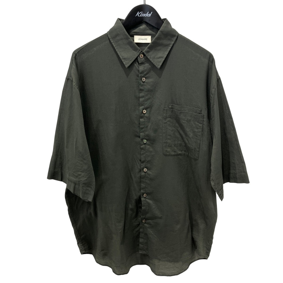 LEMAIRE 24SSDOUBLE POCKET SHORT SLEEVE SHIRTダブルポケットシャツ3920700063 4491 古着・中古-1枚目のアイテム画像
