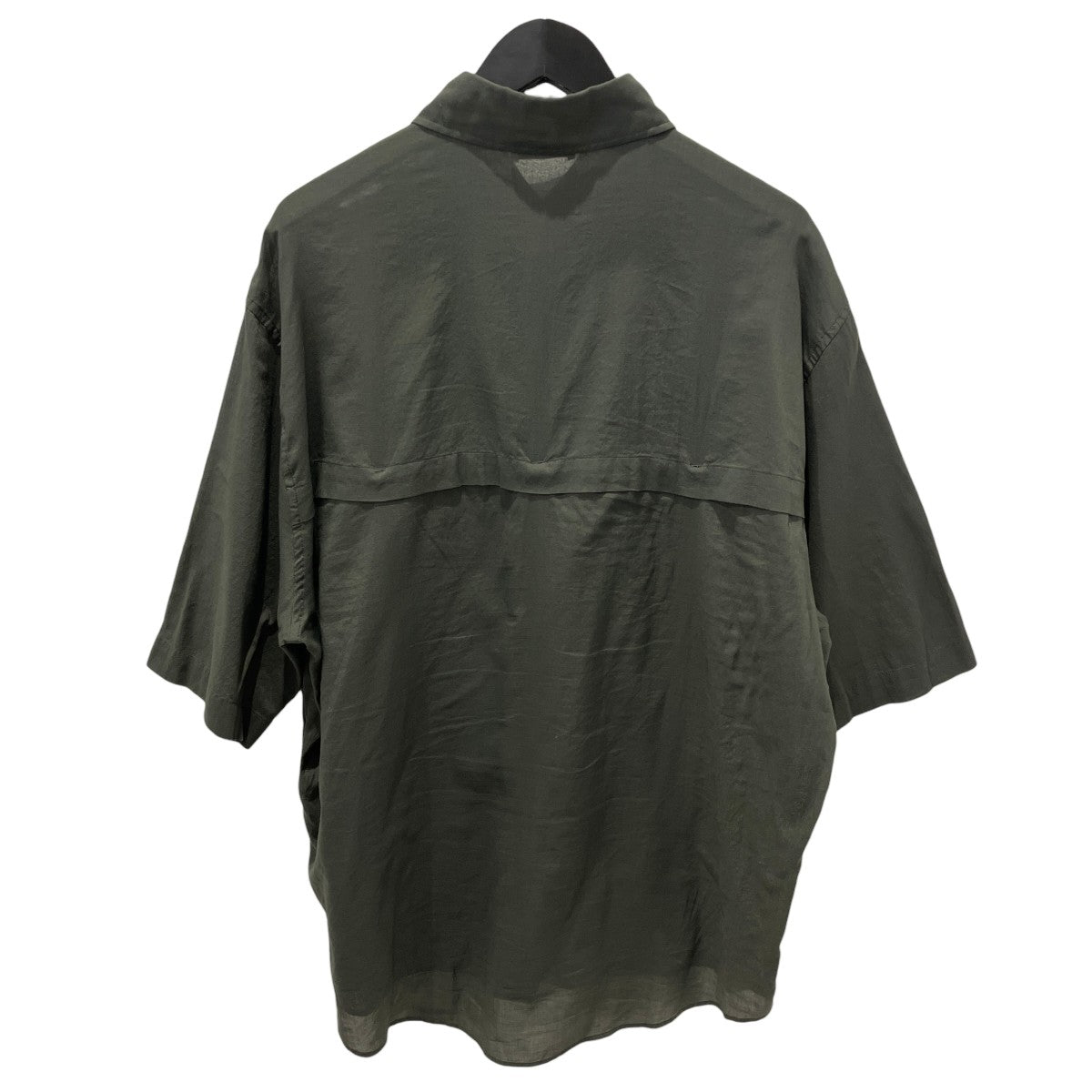 LEMAIRE 24SSDOUBLE POCKET SHORT SLEEVE SHIRTダブルポケットシャツ3920700063 4491 古着・中古-2枚目のアイテム画像