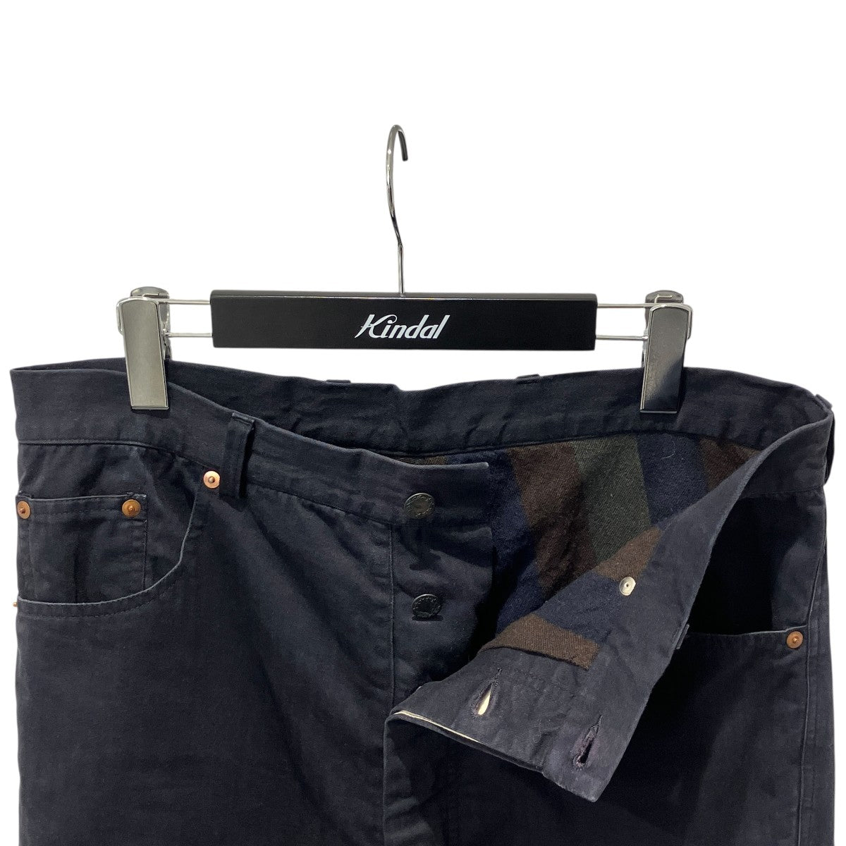 Paul Harnden(ポールハーデン) Mens Belt Jean コットンヘリンボーン