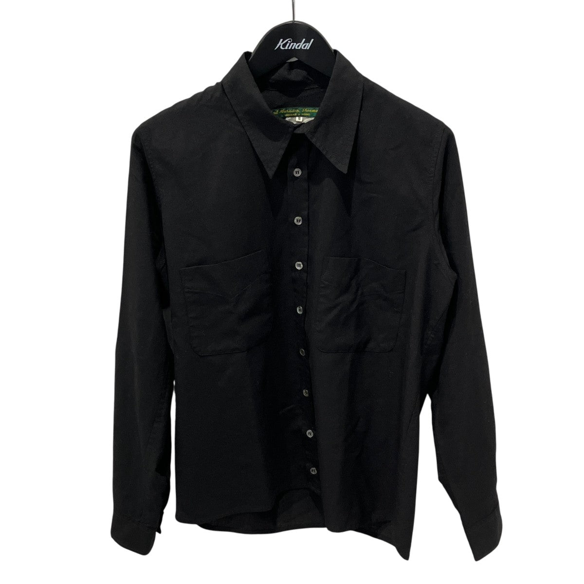 WOOL REGULAR CALLAR SHIRT長袖シャツ