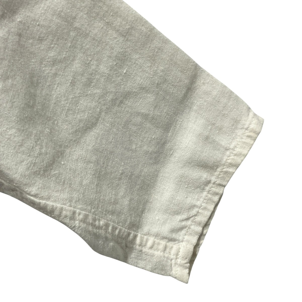 LINEN GRANDPA SHIRTヘンリーネックカットソー