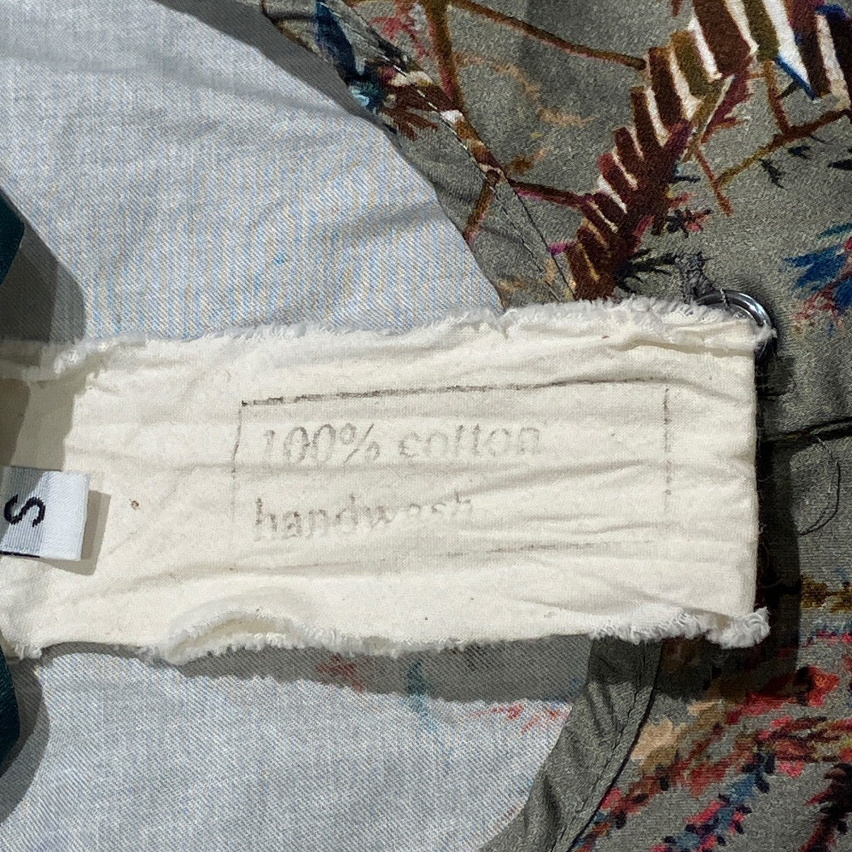 PRINT GRANDPA SHIRTヘンリーネックカットソー