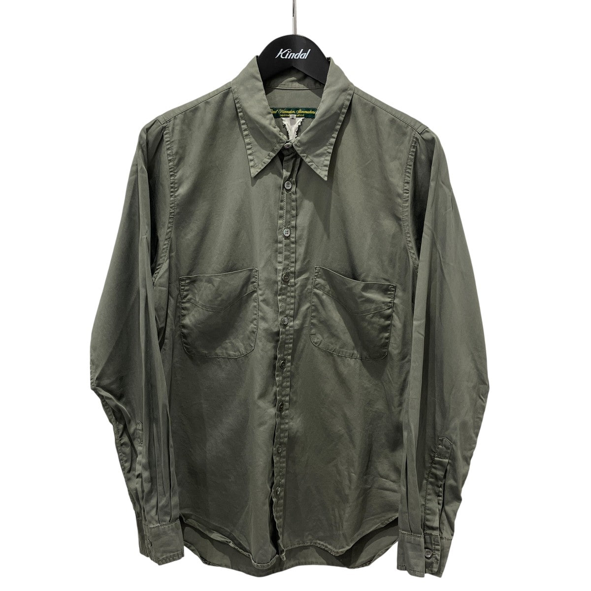 COTTON Mens Shirt長袖シャツ