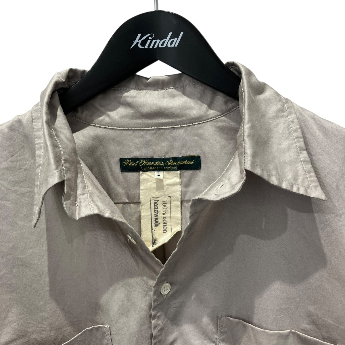 COTTON Mens Shirt長袖シャツ