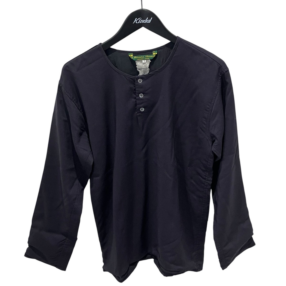 WOOL GRANDPAヘンリーネックカットソー