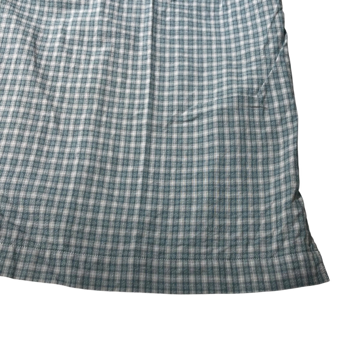 26SSDobby Plaid Open Collar S S Shirt半袖シャツ