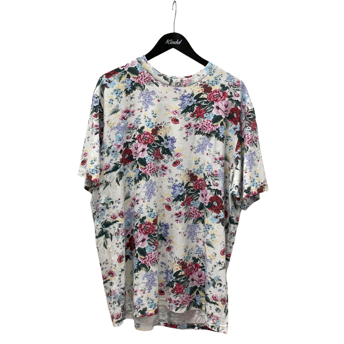 26SSWashed S S Top Floral半袖カットソー
