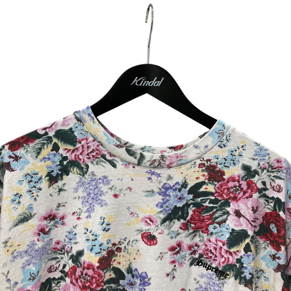 26SSWashed S S Top Floral半袖カットソー