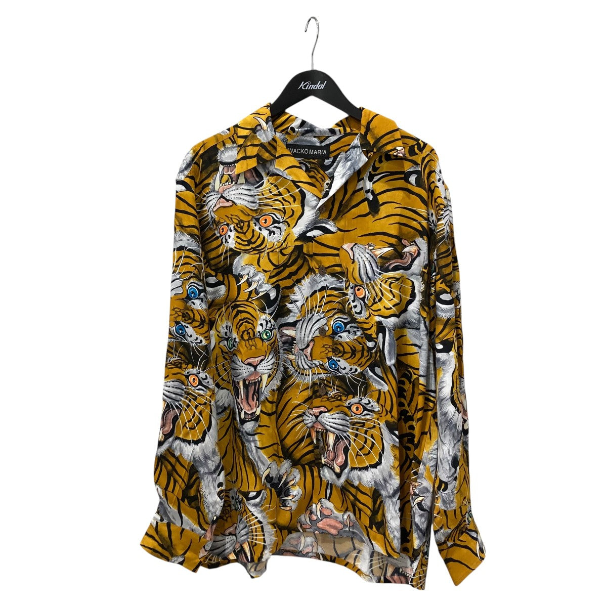 HAWAIAN SHIRT L Sタイガープリントアロハシャツ