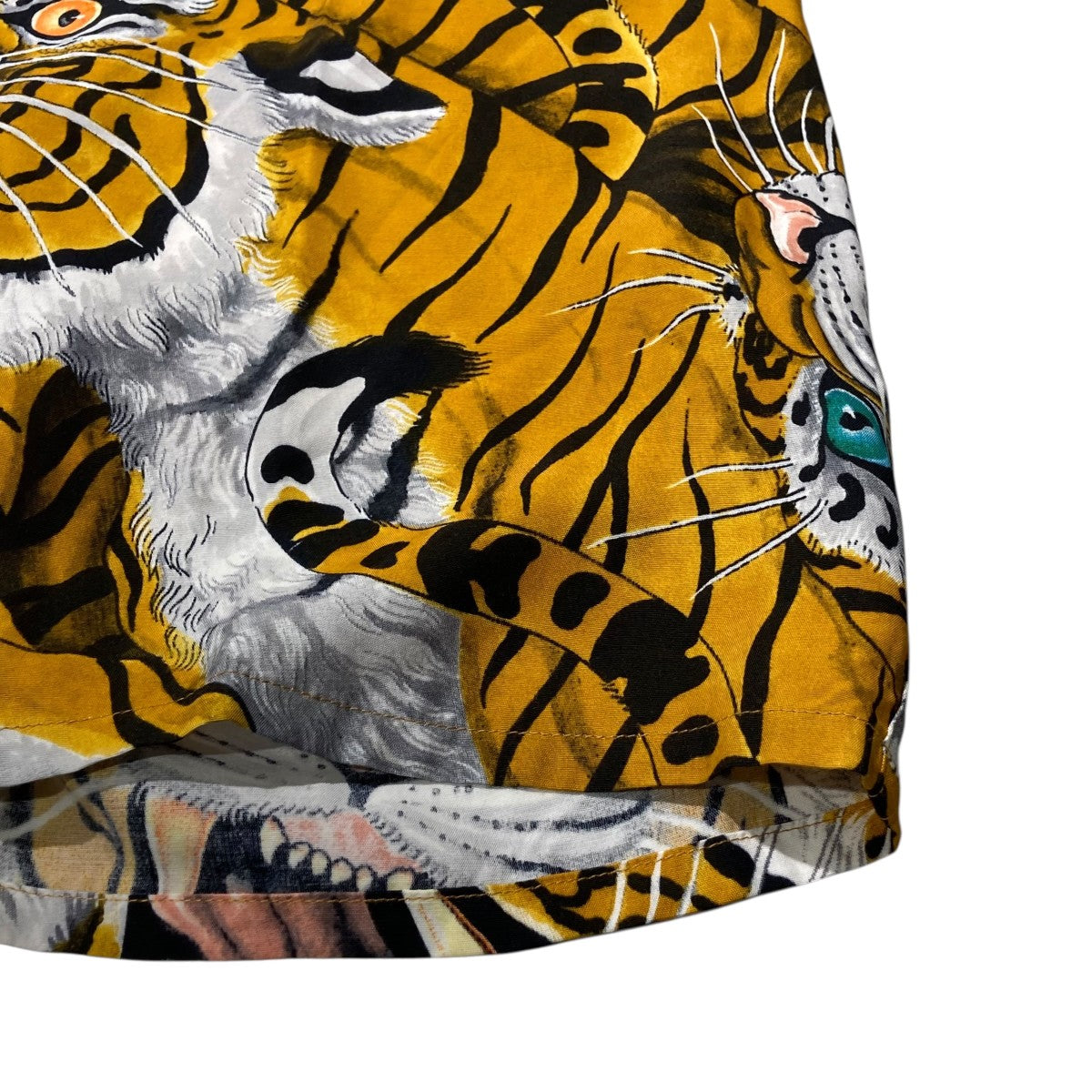 HAWAIAN SHIRT L Sタイガープリントアロハシャツ