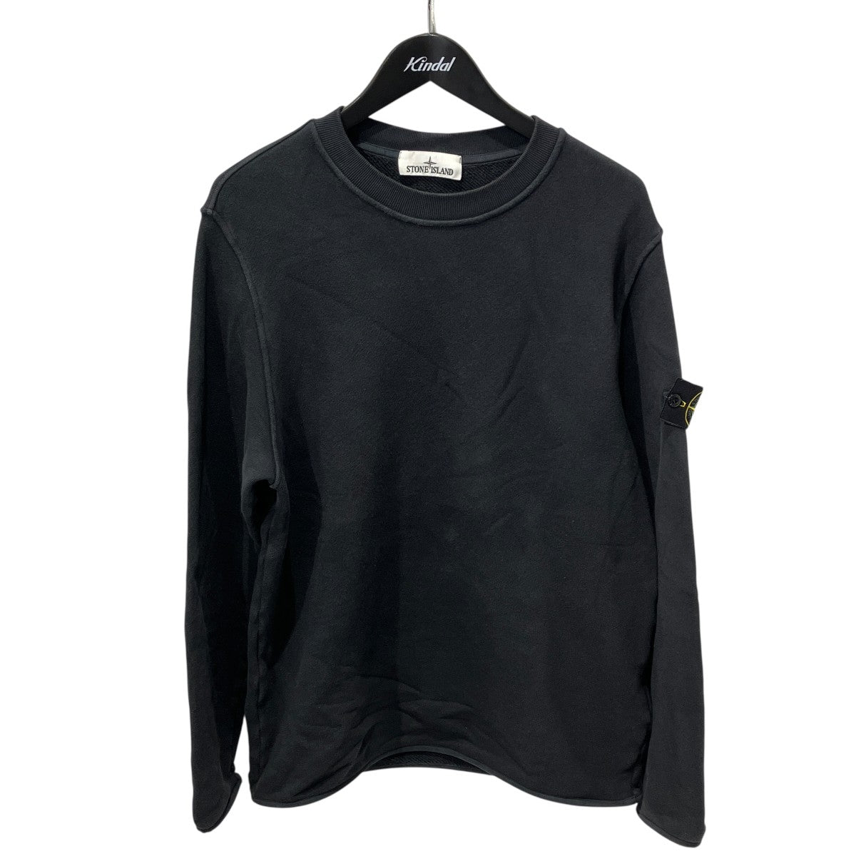 STONE ISLAND 25AWバッジワッペン付き クルーネックスウェットスウェットK2S156100077S0185 古着・中古-1枚目のアイテム画像