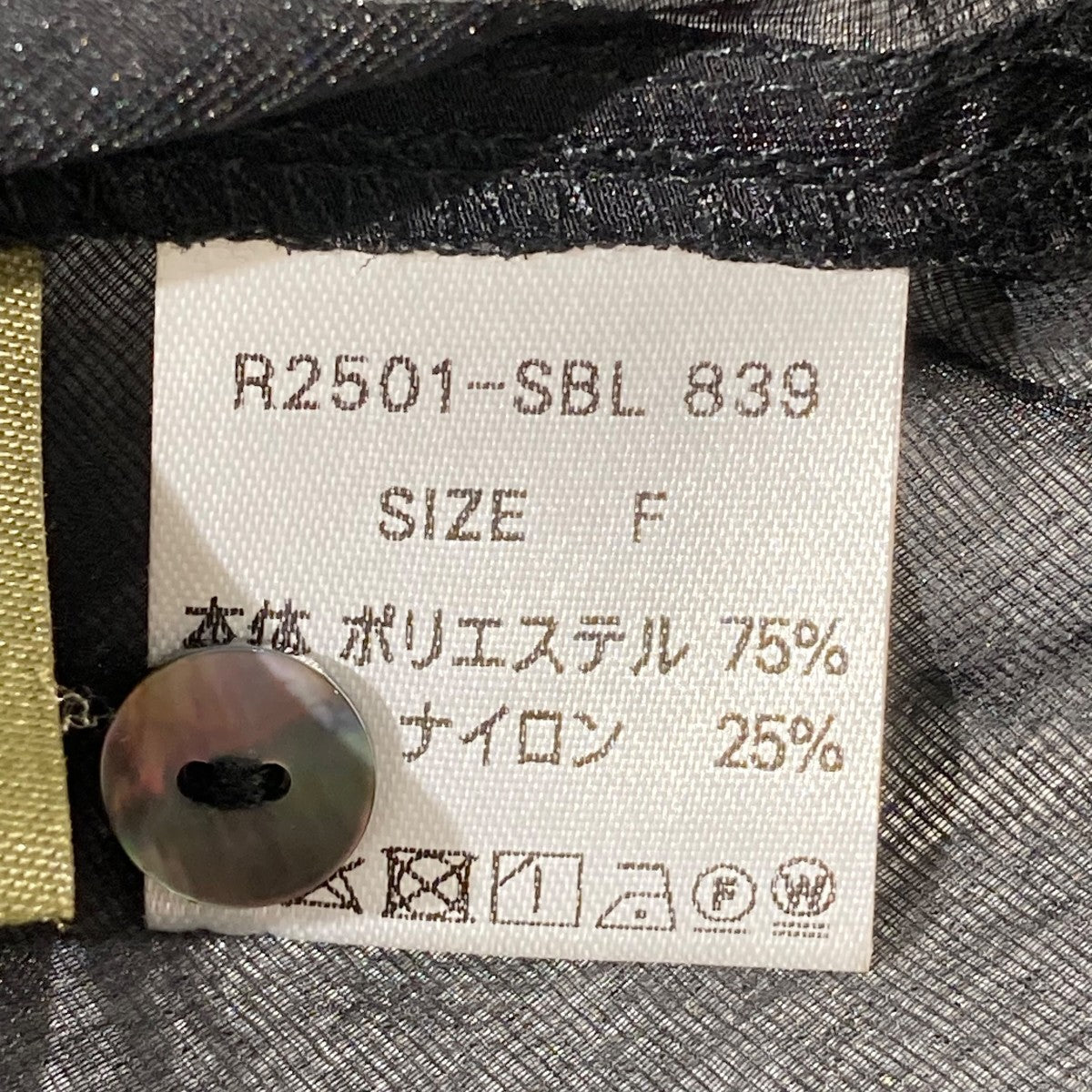 ブラウスR2501-SBL