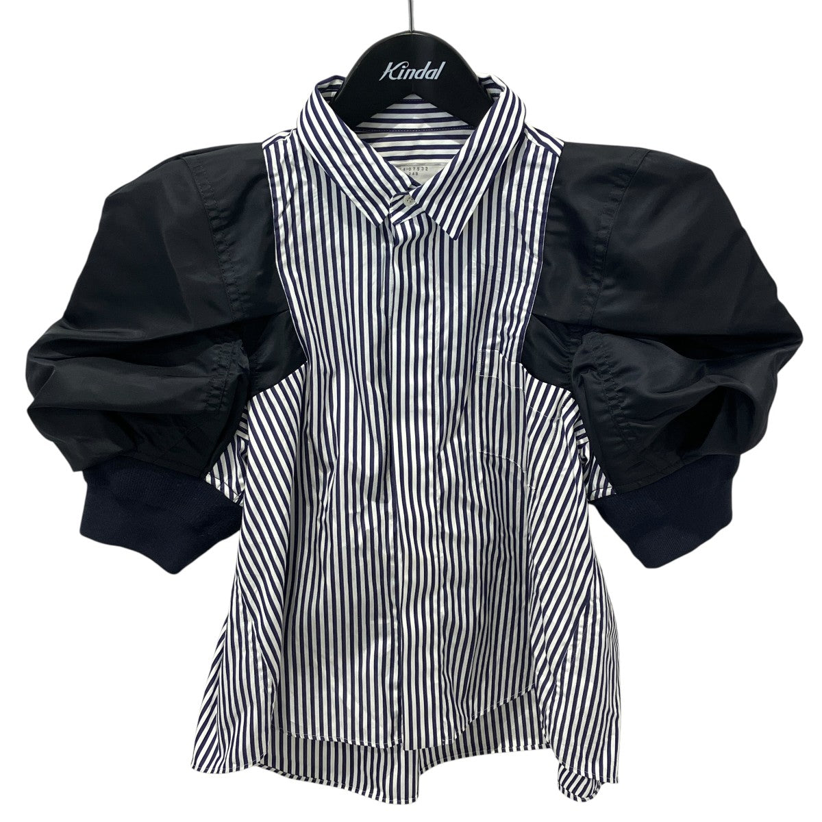 Cotton Poplin x Nylon Twill Shirt半袖ブラウス24-07532