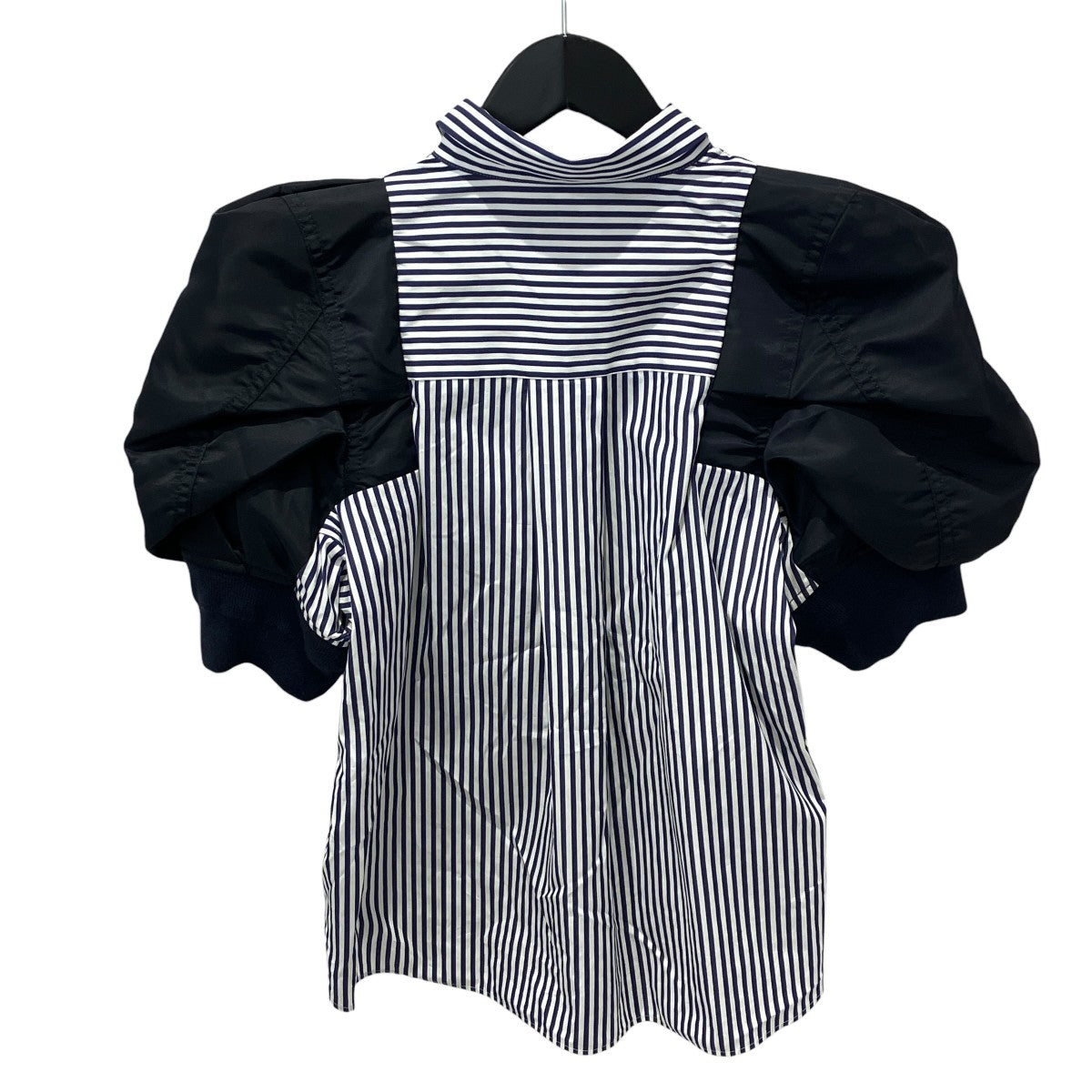 Cotton Poplin x Nylon Twill Shirt半袖ブラウス24-07532