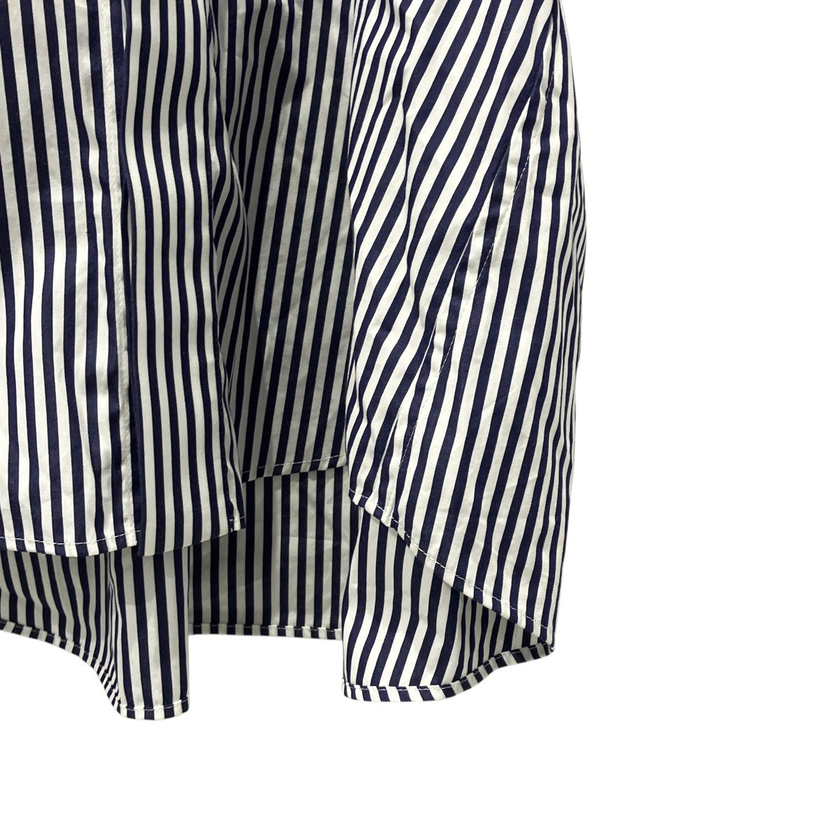 Cotton Poplin x Nylon Twill Shirt半袖ブラウス24-07532