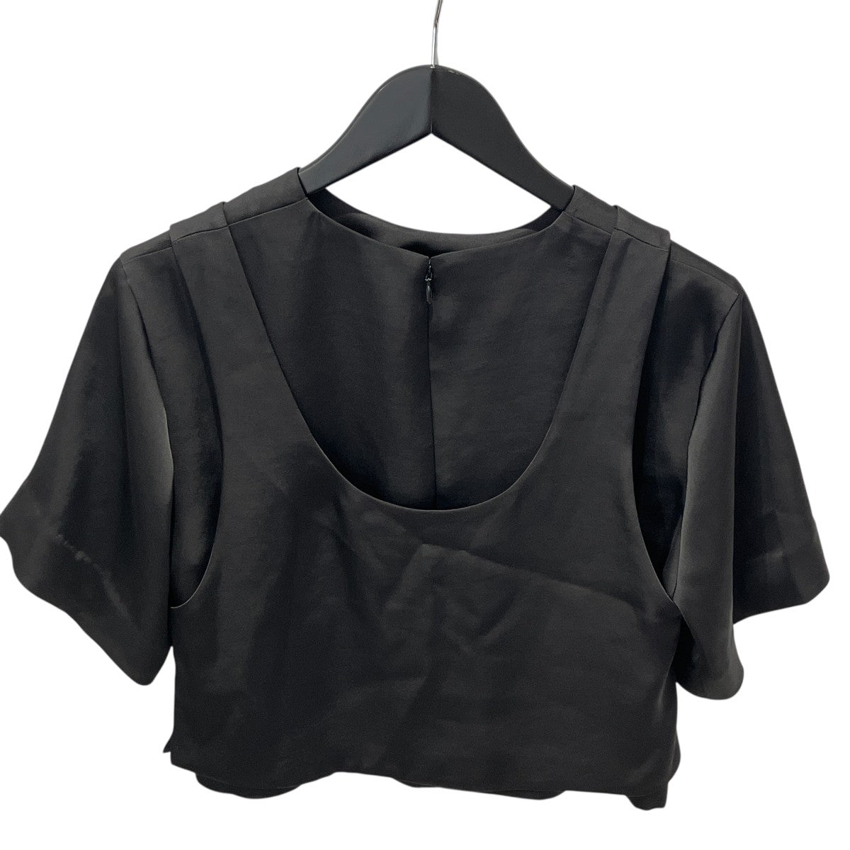 Satin Layered Top半袖ブラウス27A63101