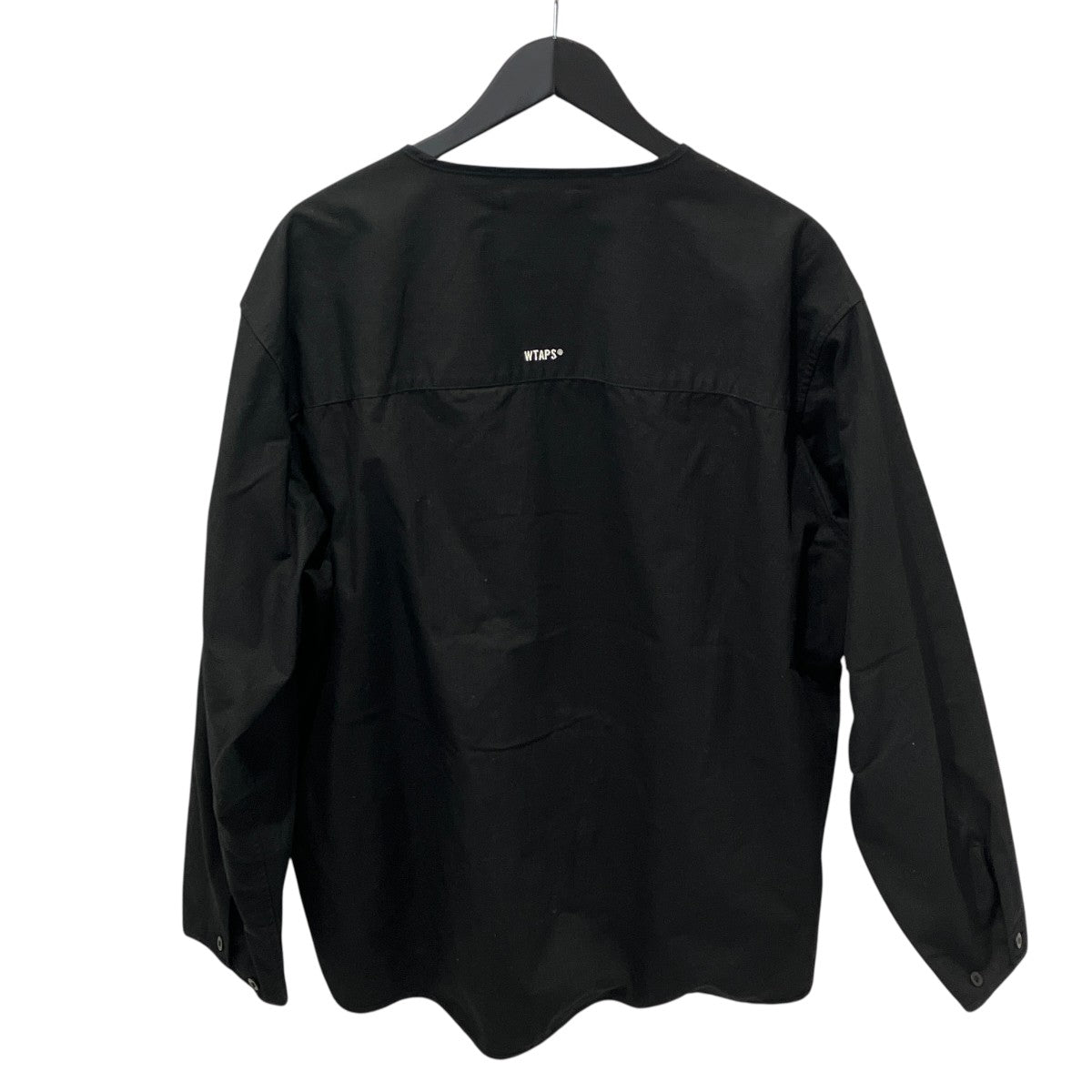 SCOUT L／S COTTON． RIPSTOP． SIGNノーカラーシャツ232WVDT-SHM01