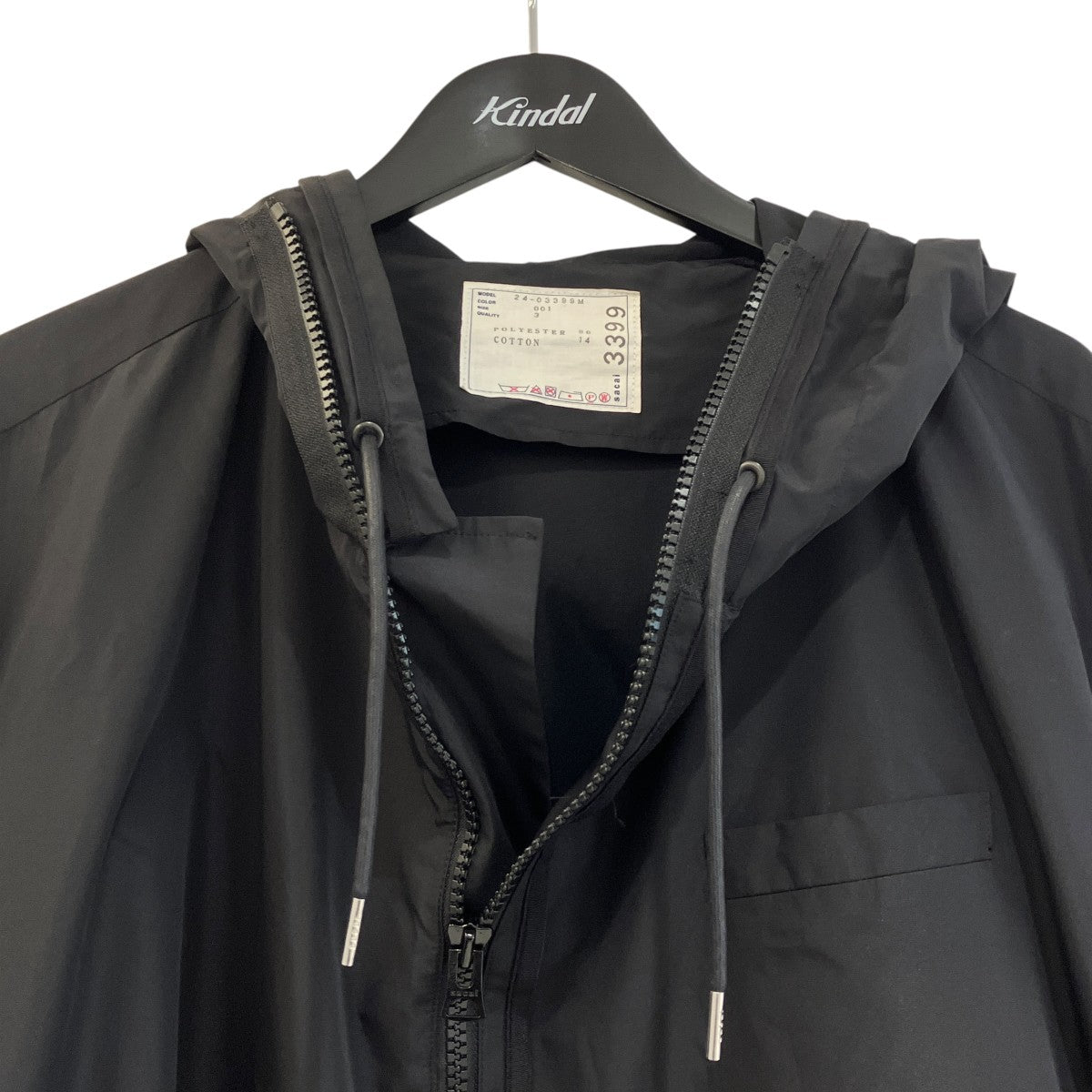 24SSTaffeta Blousonフーデッドジャケット24-03399M