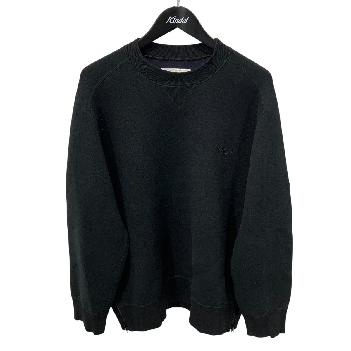 sacai 23AWSponge Sweat Pulloverスウェット23-03256M 古着・中古-1枚目のアイテム画像