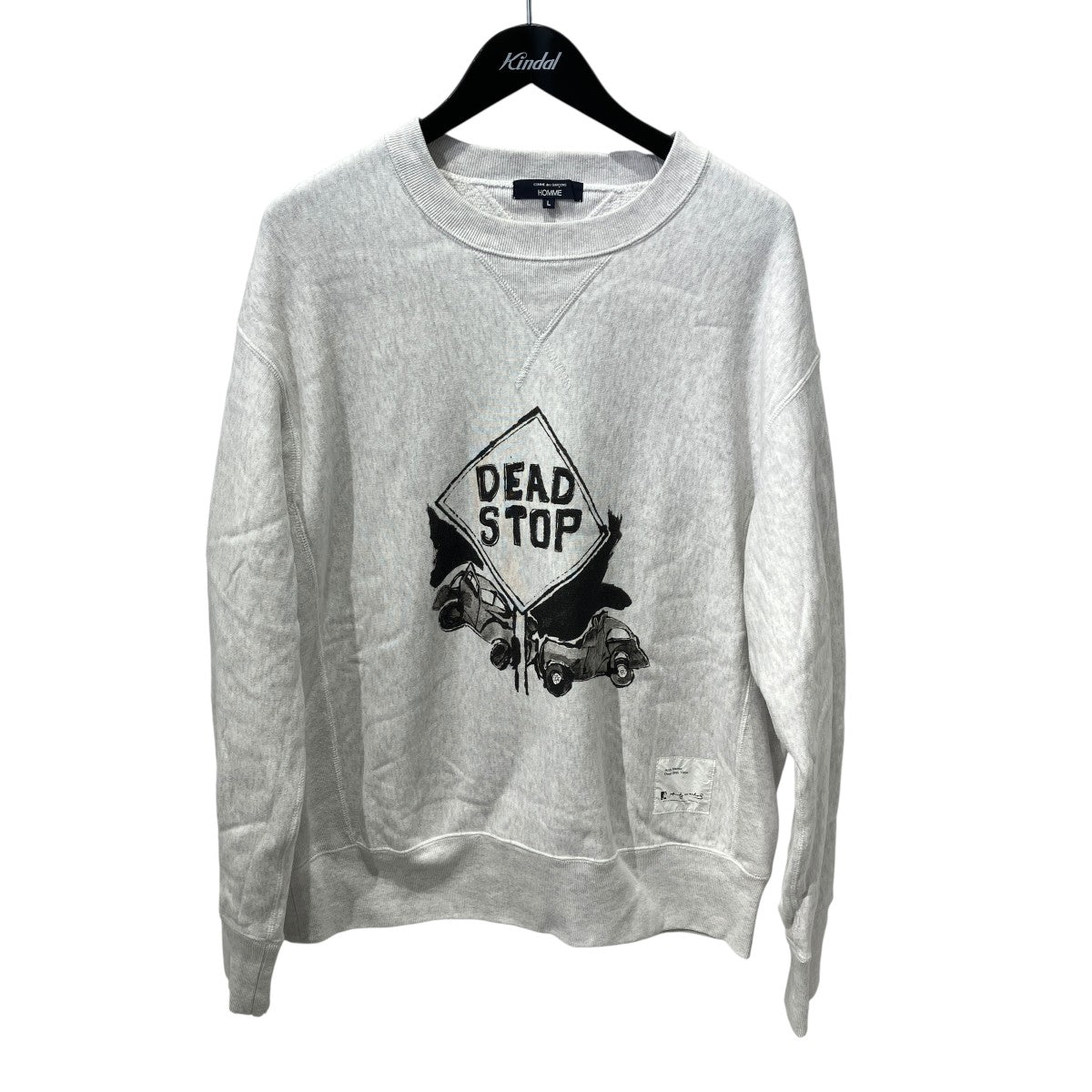 COMME des GARCONS HOMME 25AWANDY WARHOL アートワークプリント 綿度詰裏毛スウェットHP-T010/AD2025 古着・中古-1枚目のアイテム画像