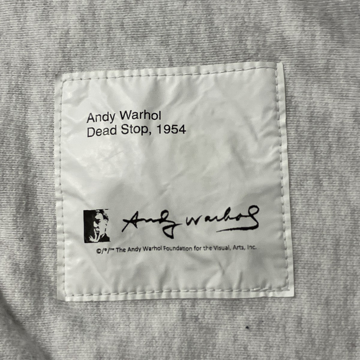 COMME des GARCONS HOMME 25AWANDY WARHOL アートワークプリント 綿度詰裏毛スウェットHP-T010/AD2025 古着・中古-7枚目のアイテム画像