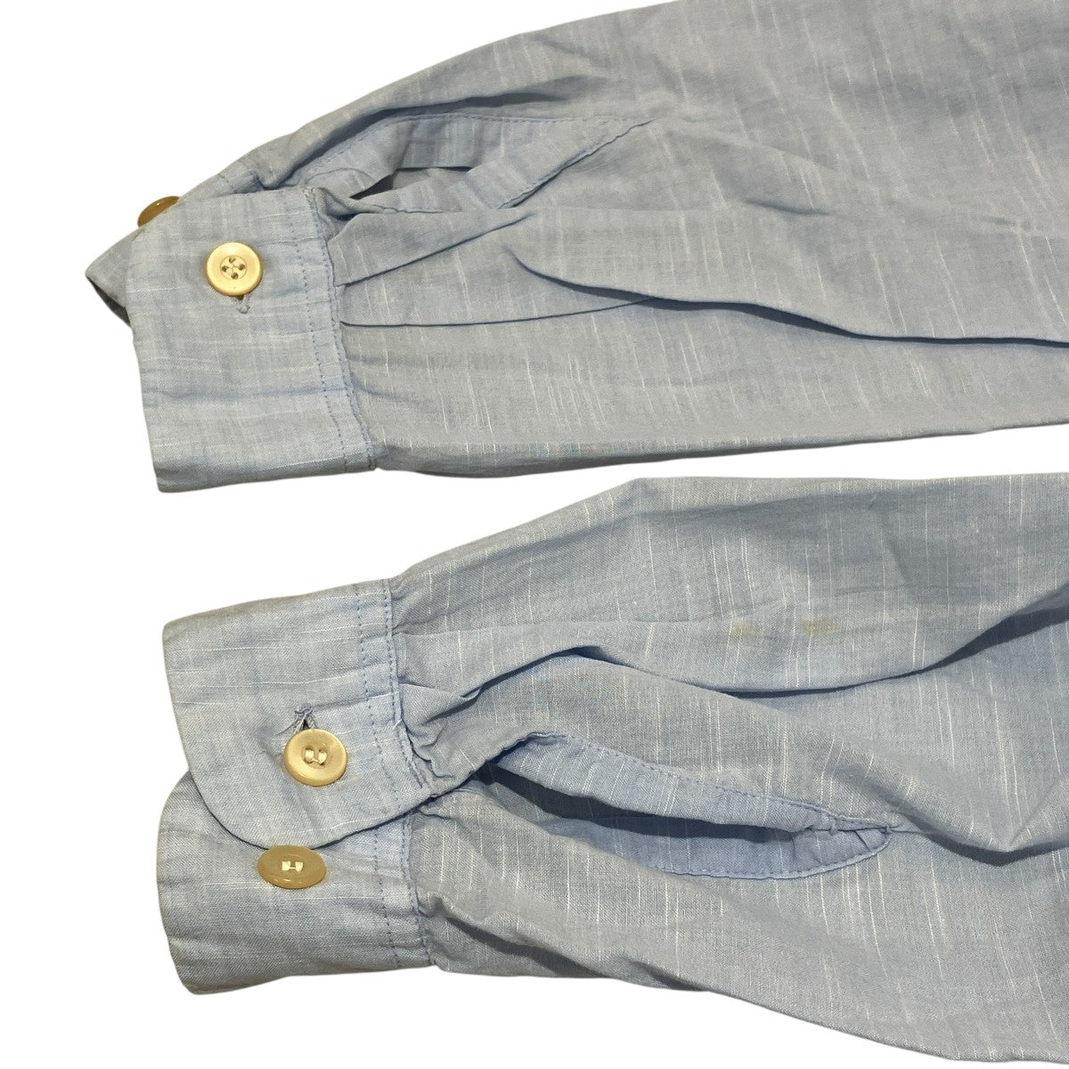 50sカスリ柄 open collar shirtオープンカラーシャツ