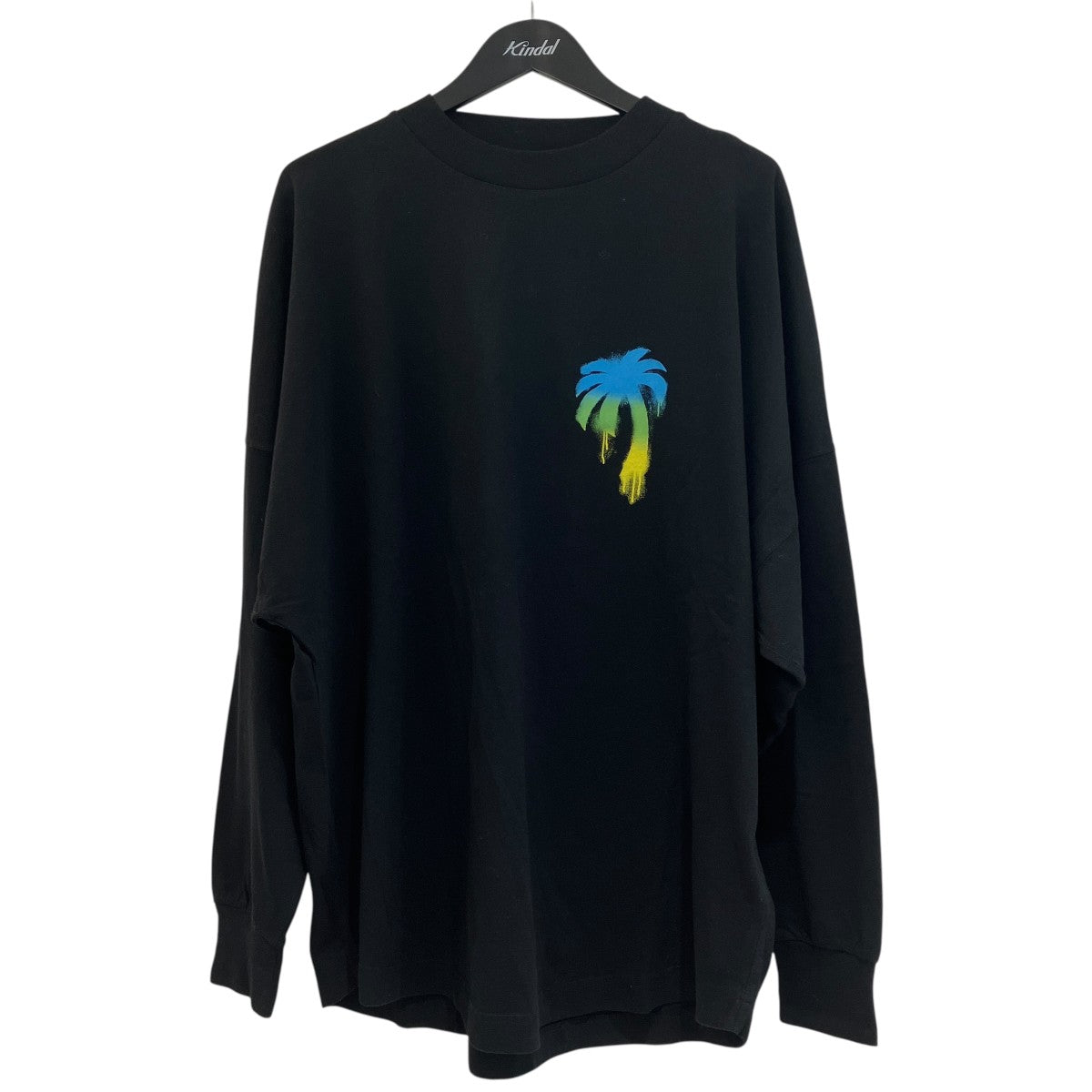 パームツリーロゴ長袖TシャツPMAF22-017