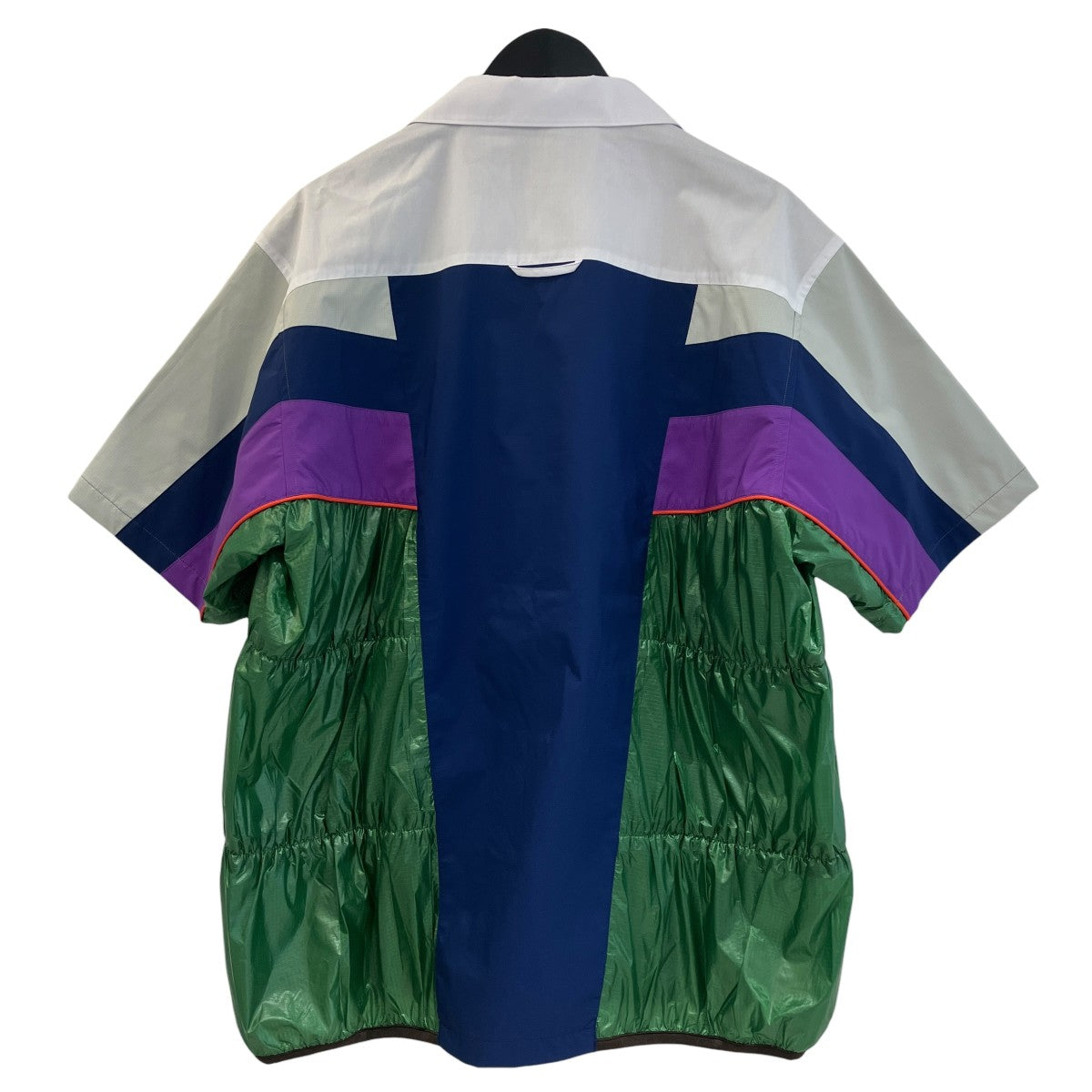 ナイロンシャーリングシャツ半袖シャツ24SCM-B08116
