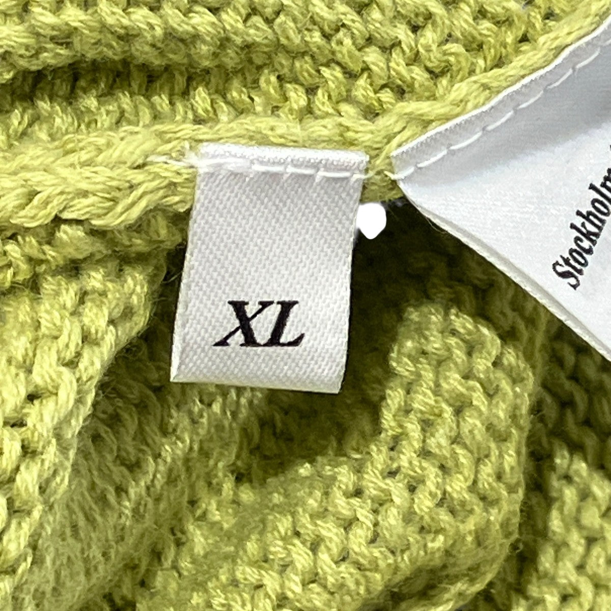 LOGO CREW NECK SWEATERサマーニット