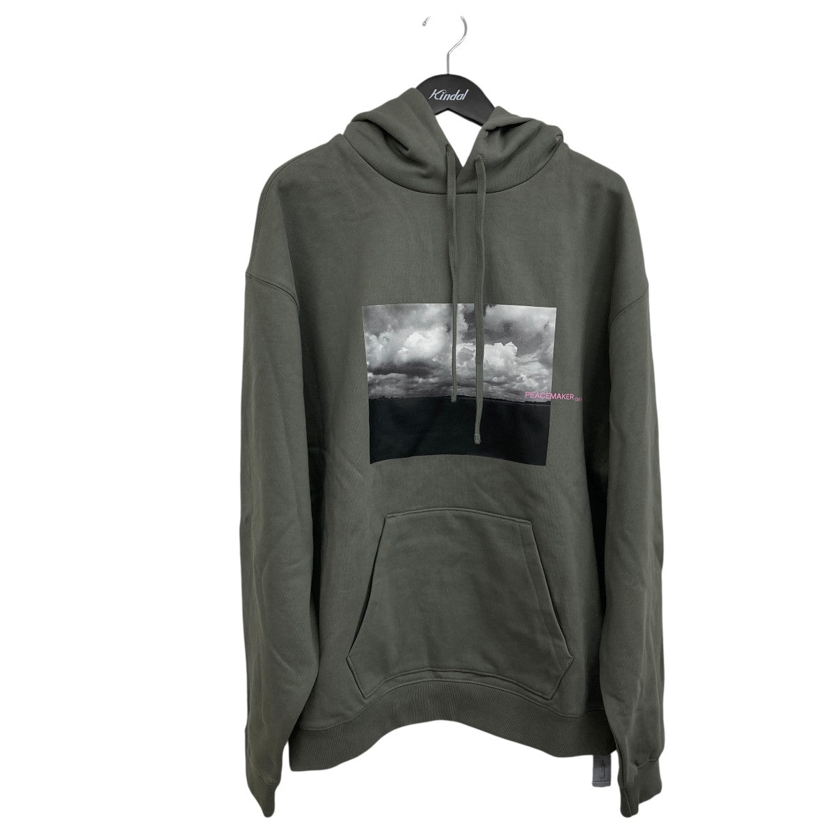 25AWLoose Fit Hoodie Star PrintパーカーPCM2OH01L-FT002-95