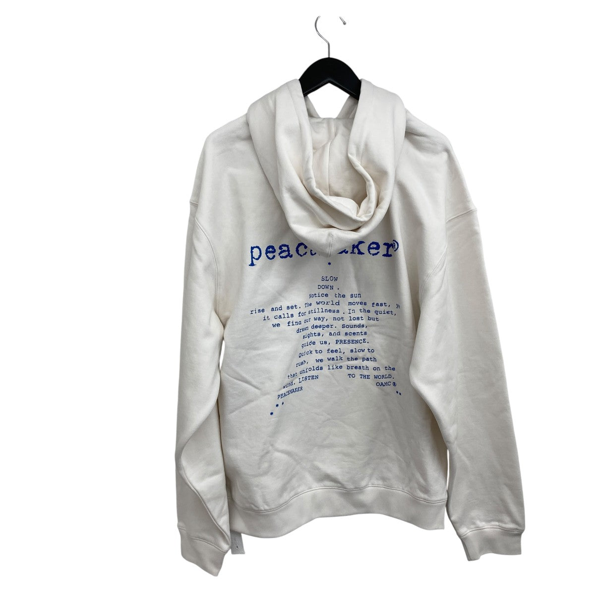 OAMC×PEACEMAKER 25SSPeacemaker Flower Loose Fit HoodieパーカーPCM1OH01GFT001002 古着・中古-2枚目のアイテム画像