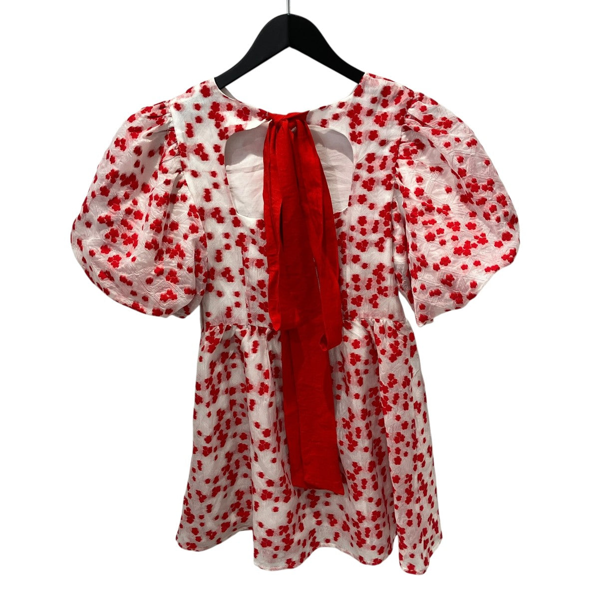 Sakura Jacquard Mini Dressドレス29SK03DRD487WHT