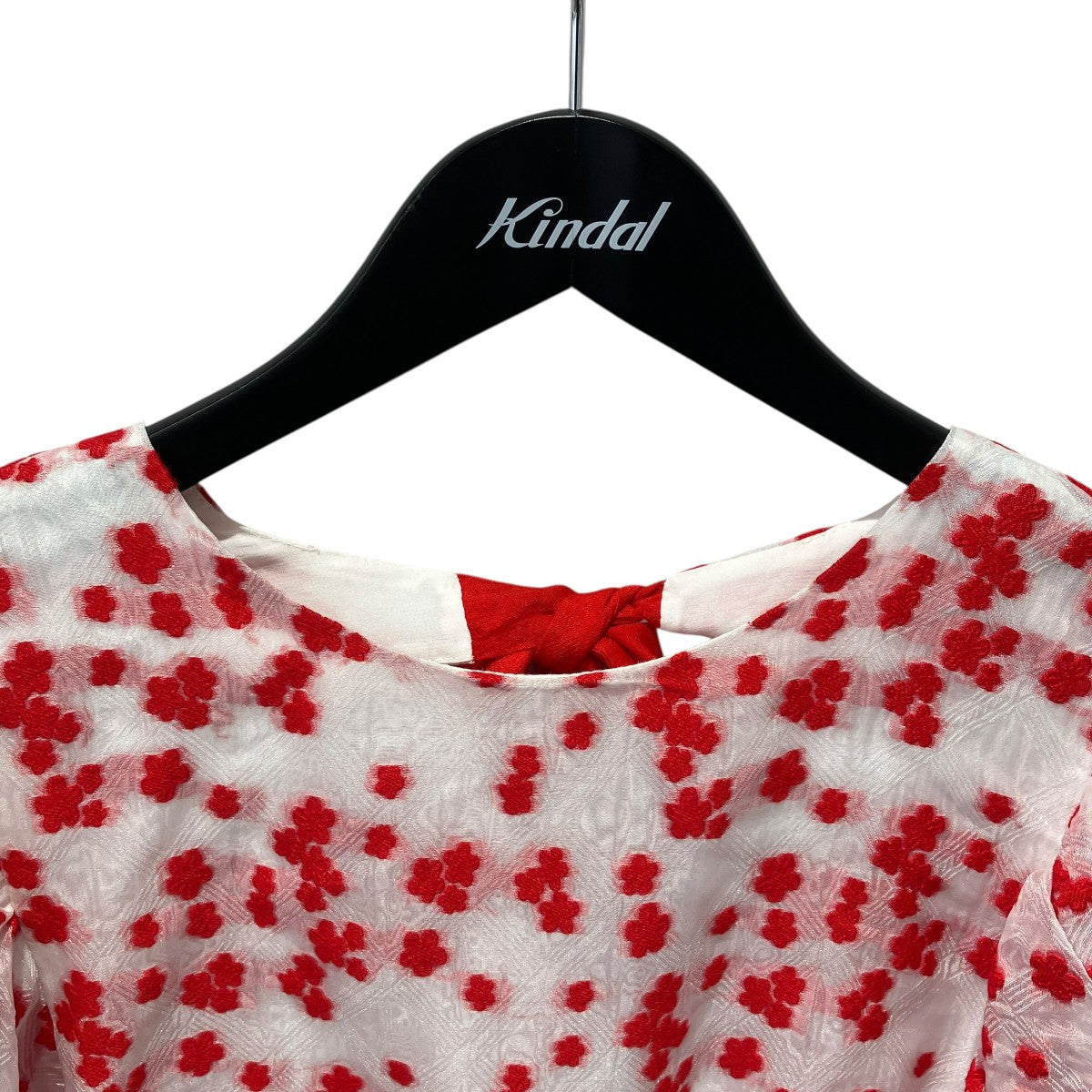 Sakura Jacquard Mini Dressドレス29SK03DRD487WHT