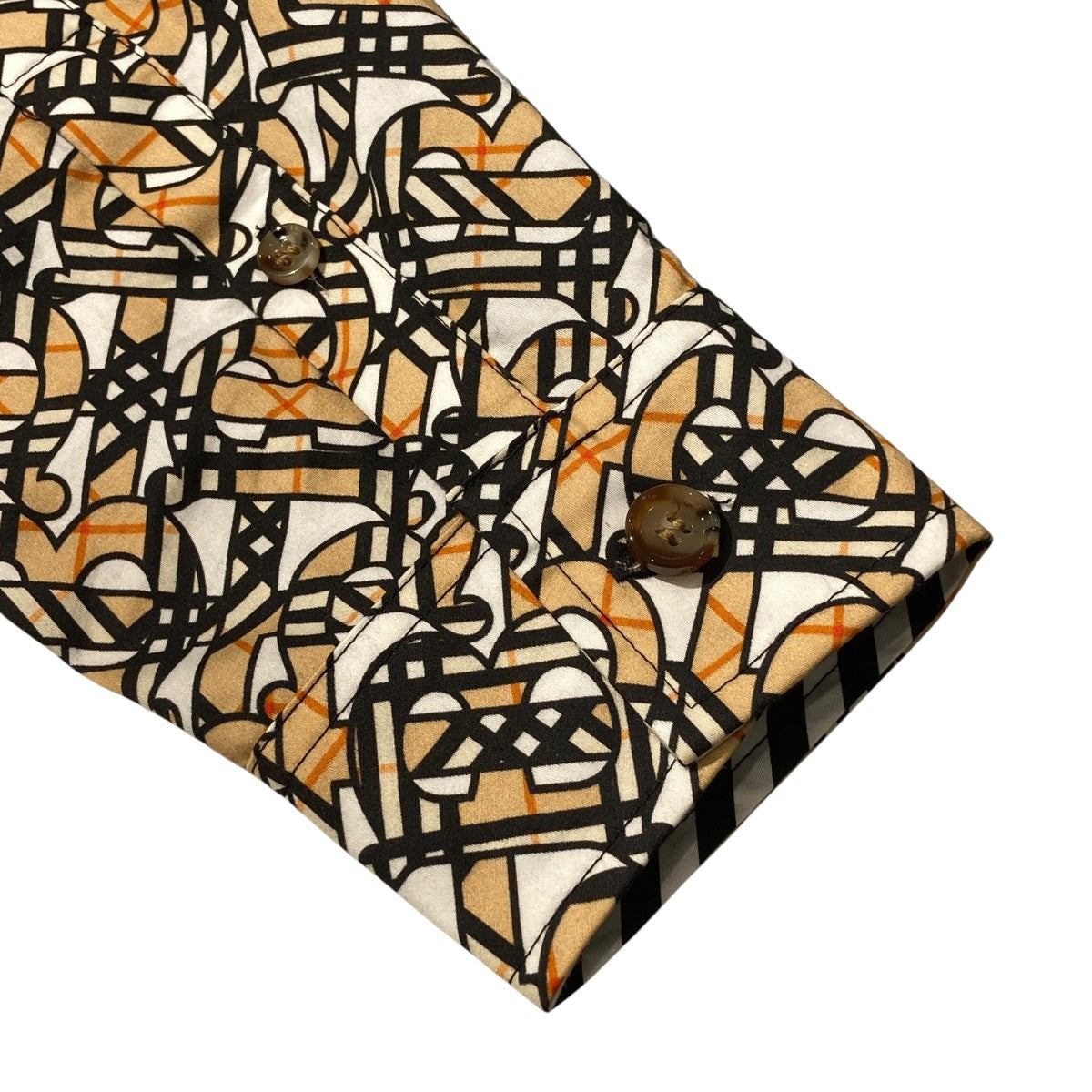 BURBERRY ボタンダウンシャツ8057214 古着・中古-4枚目のアイテム画像
