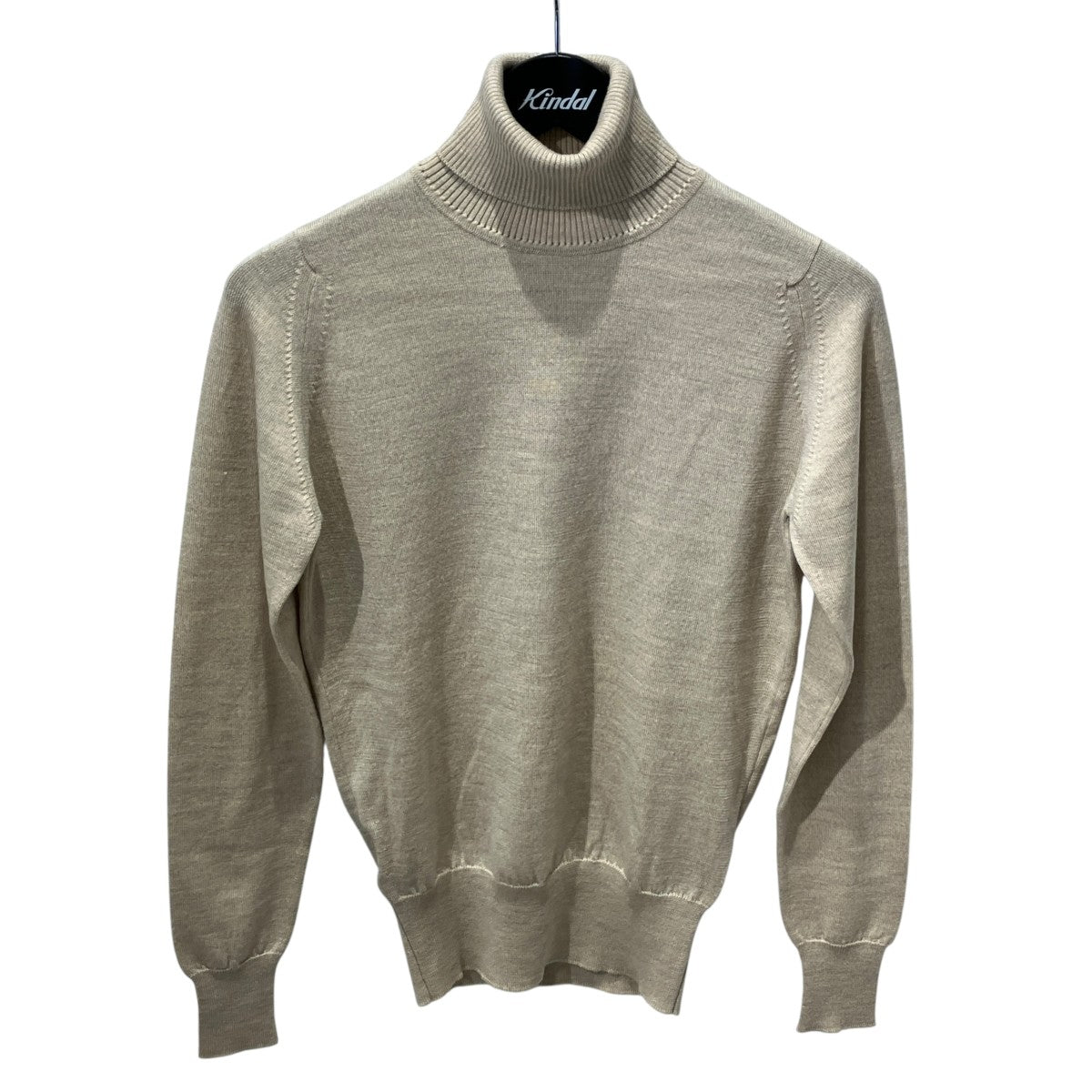 WOOL HIGH NECK KNITタートルネックニット
