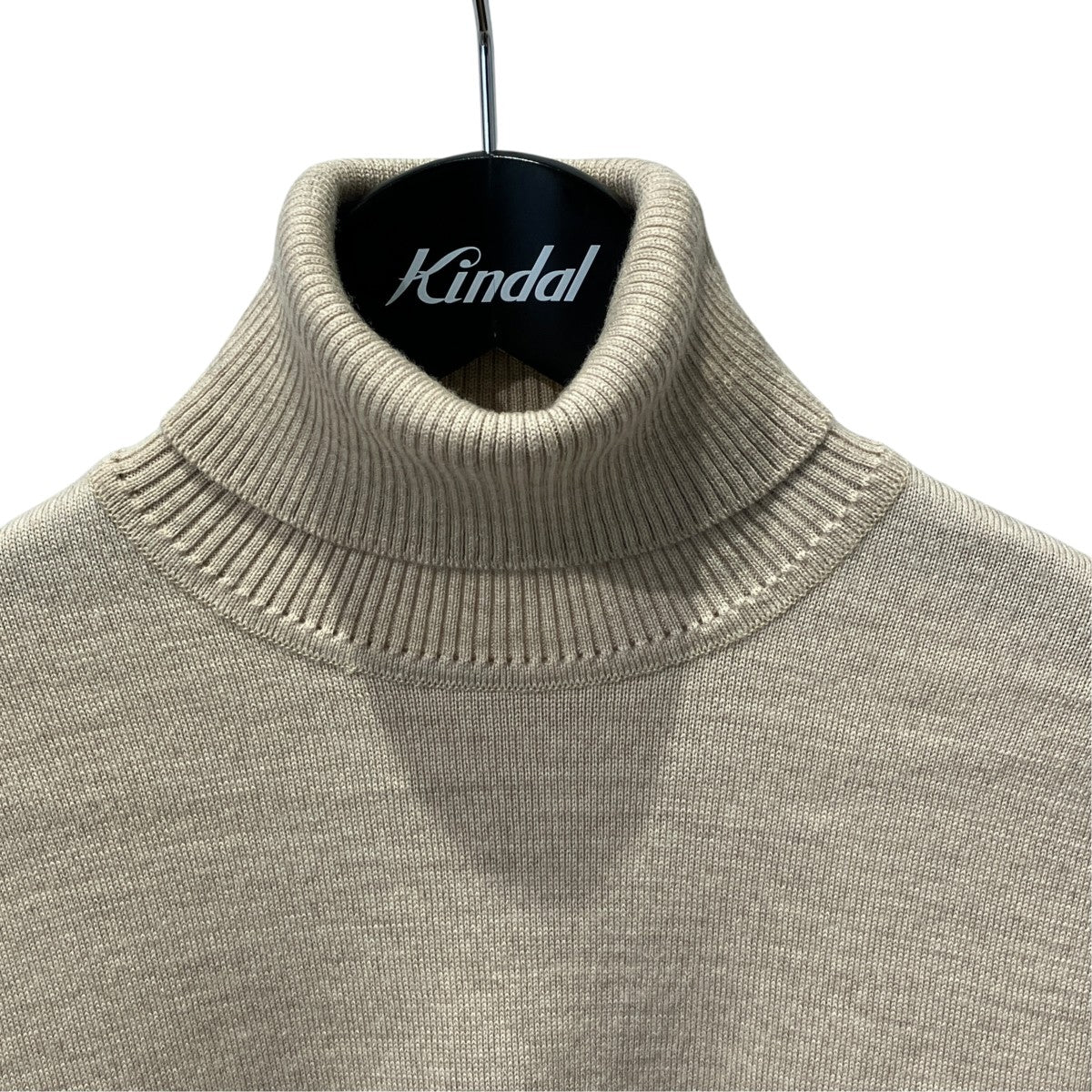WOOL HIGH NECK KNITタートルネックニット