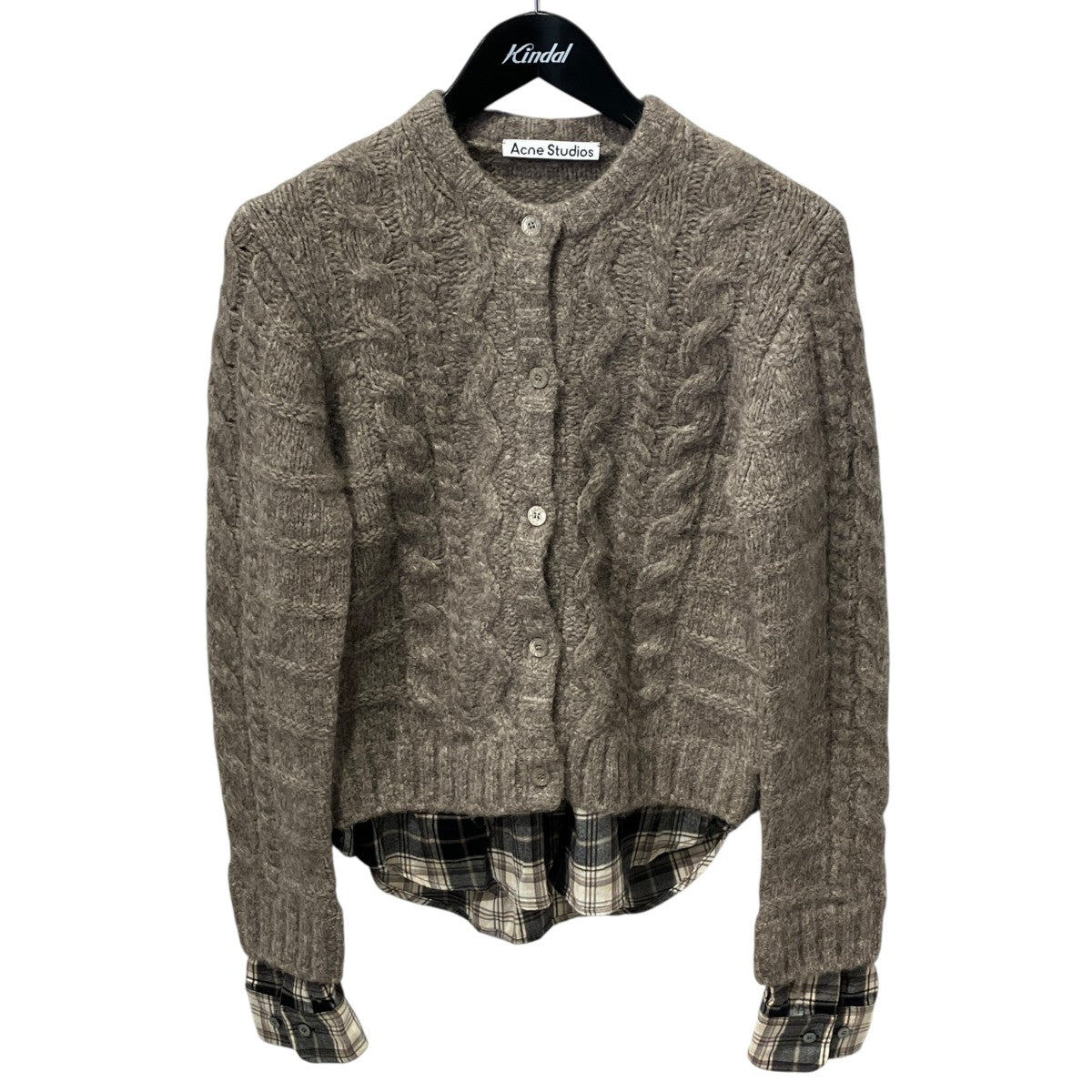 Fitted layered cardiganレイヤードカーディガンFN-WN-KNIT000890