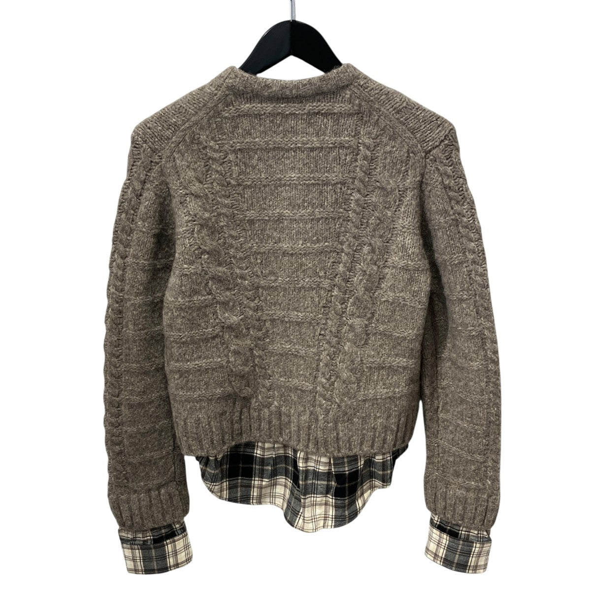 Fitted layered cardiganレイヤードカーディガンFN-WN-KNIT000890