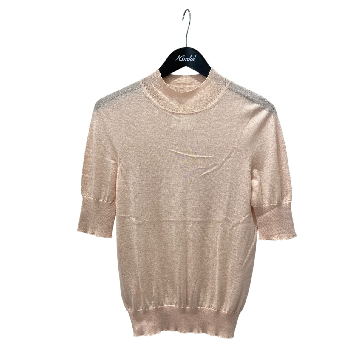JIL SANDER カシミヤシルク半袖ニットJSPN754034 古着・中古-1枚目のアイテム画像