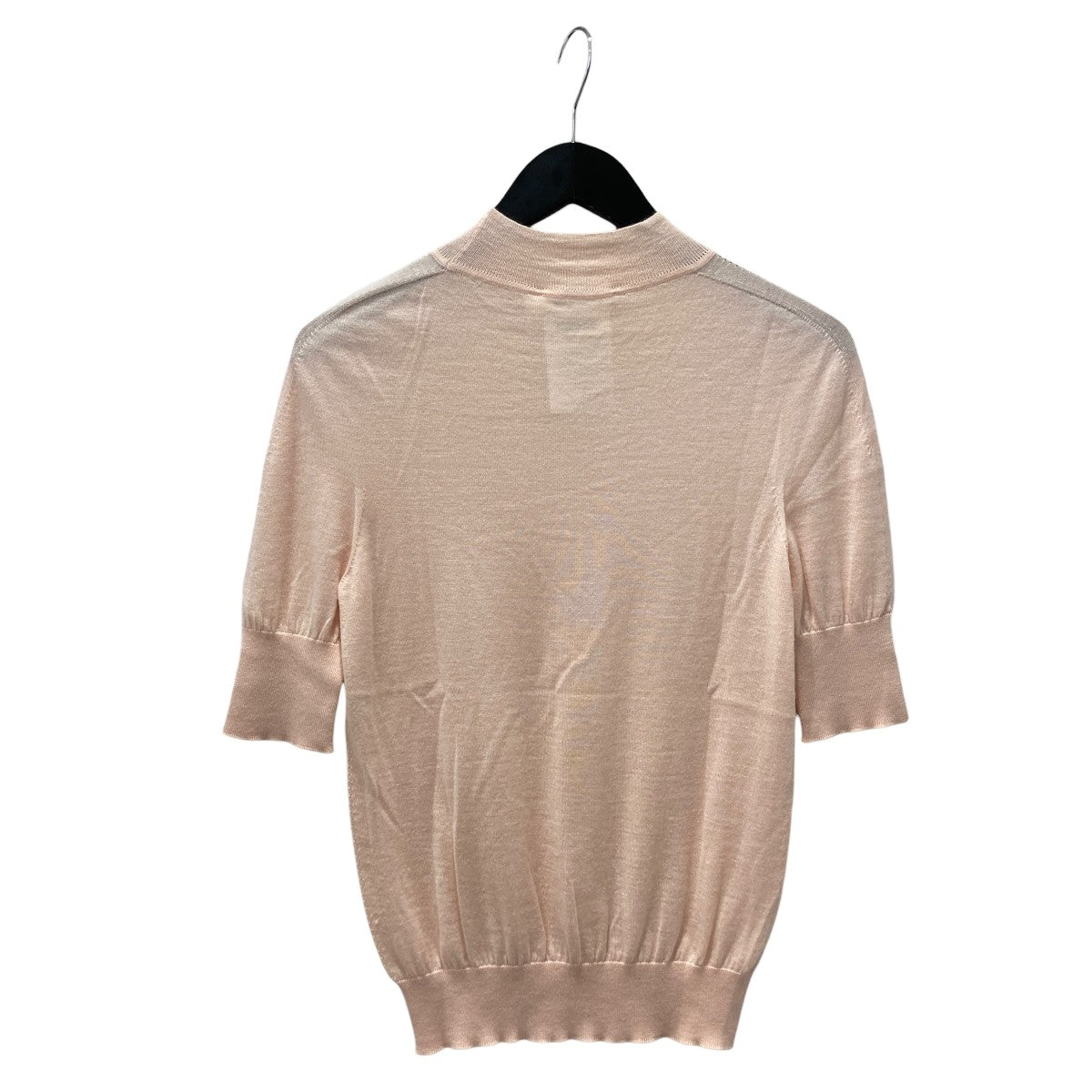 JIL SANDER カシミヤシルク半袖ニットJSPN754034 古着・中古-2枚目のアイテム画像