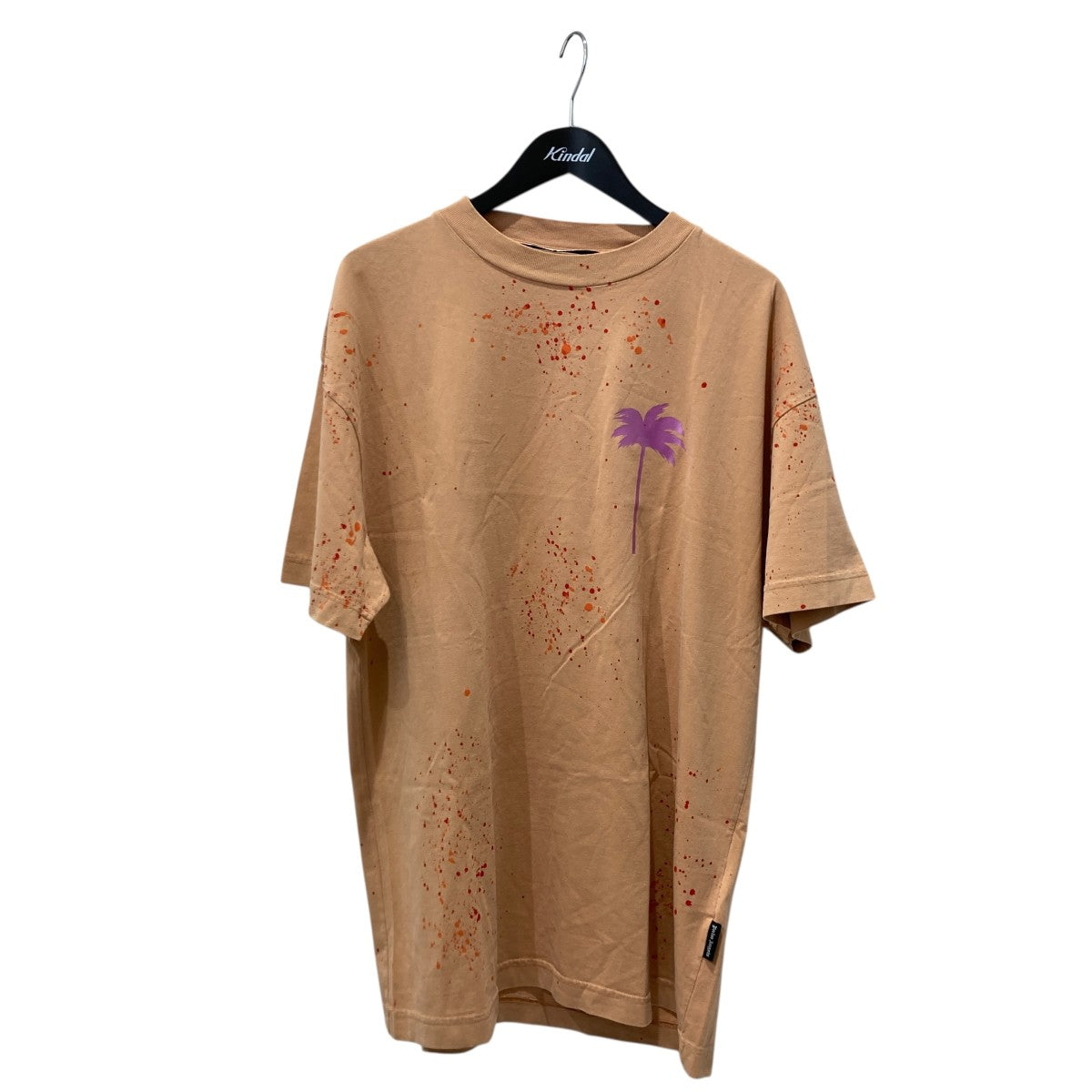 Palm Angels ペインテッドクラシック 半袖TシャツPMAA001S23JER0106235 古着・中古-1枚目のアイテム画像