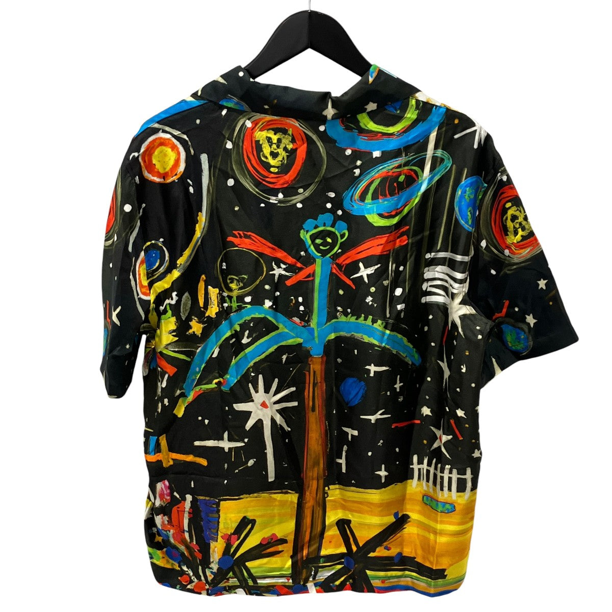 Starry Night Bowling Shirt半袖シャツPMGG005E23FAB0021084