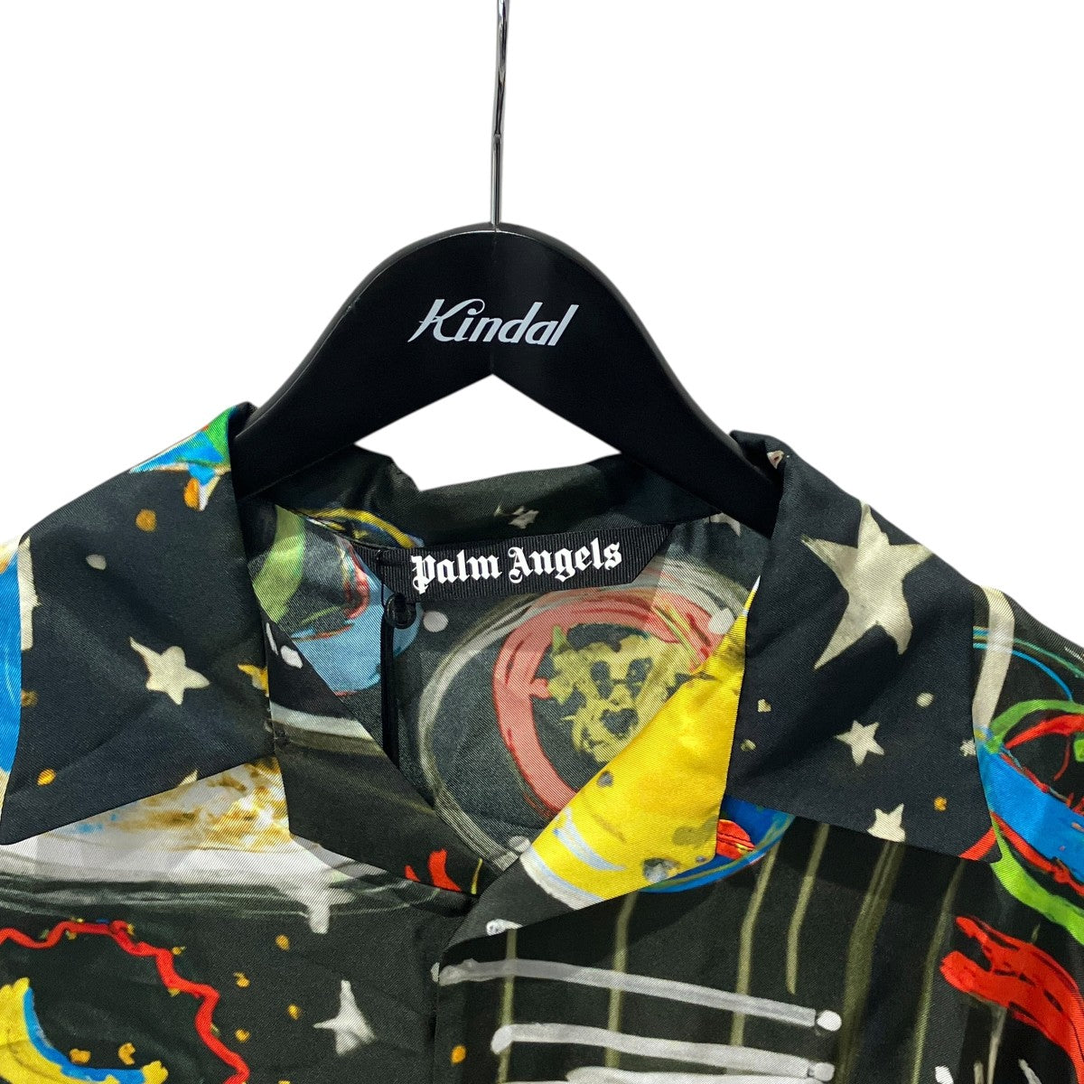 Starry Night Bowling Shirt半袖シャツPMGG005E23FAB0021084