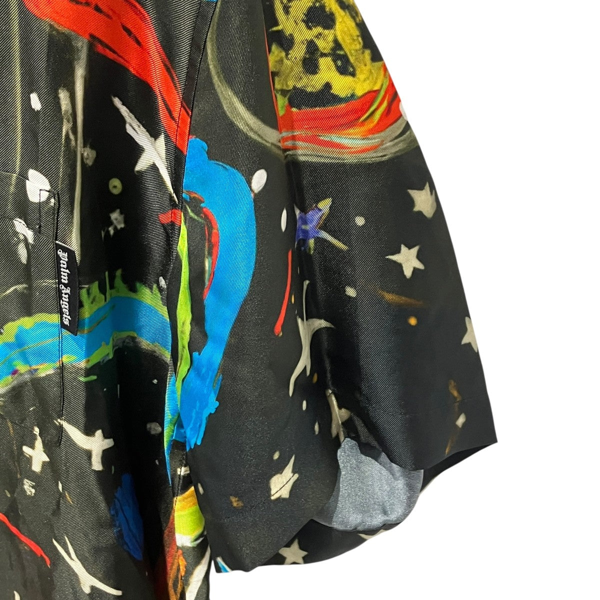 Starry Night Bowling Shirt半袖シャツPMGG005E23FAB0021084